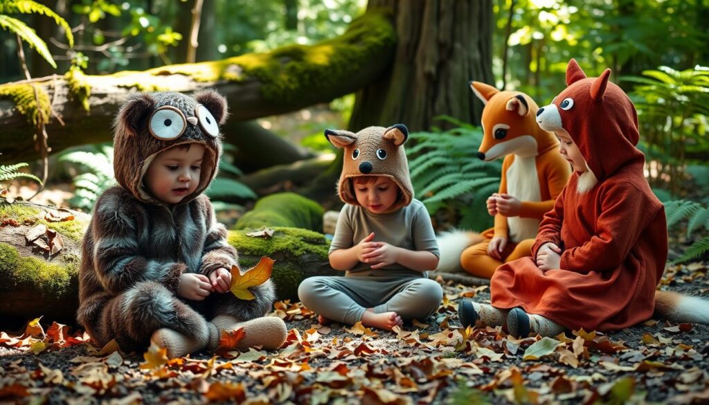 Making Woodland Creature Costumes