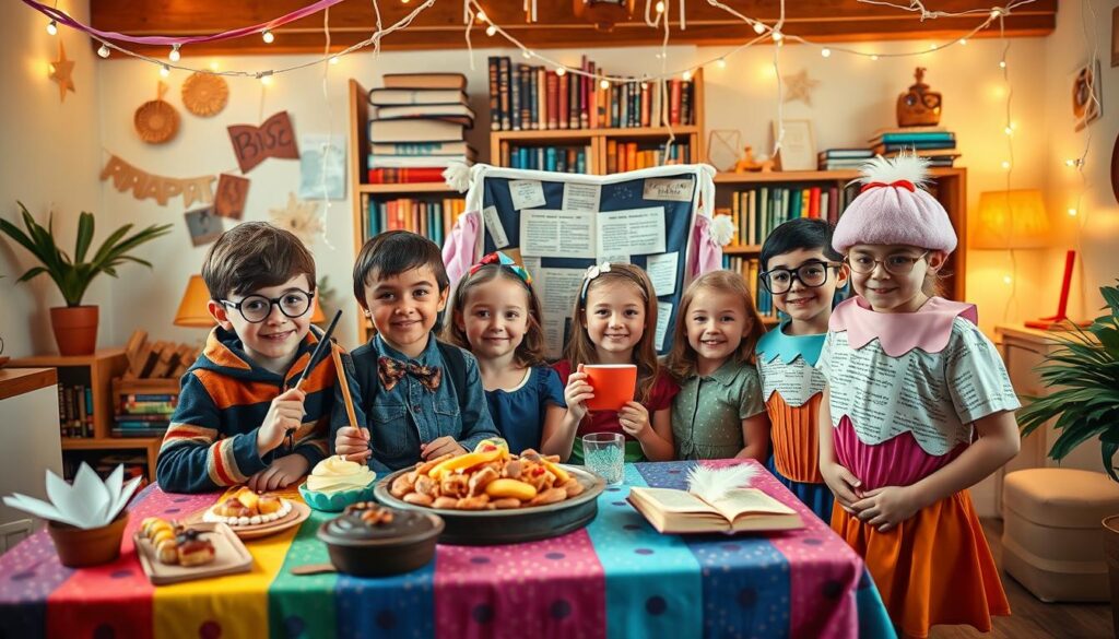 literary theme party kids