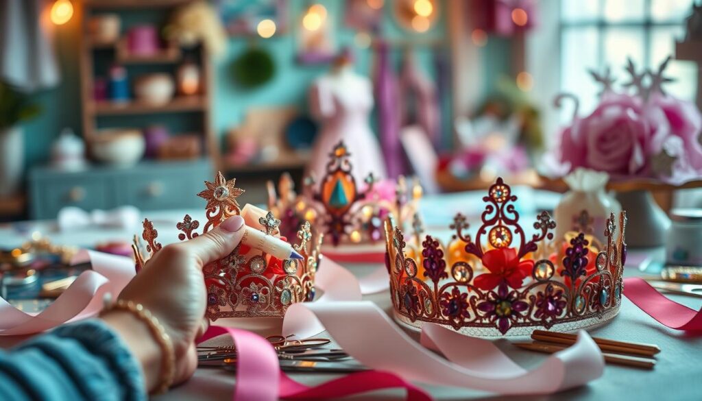 diy crowns and wands