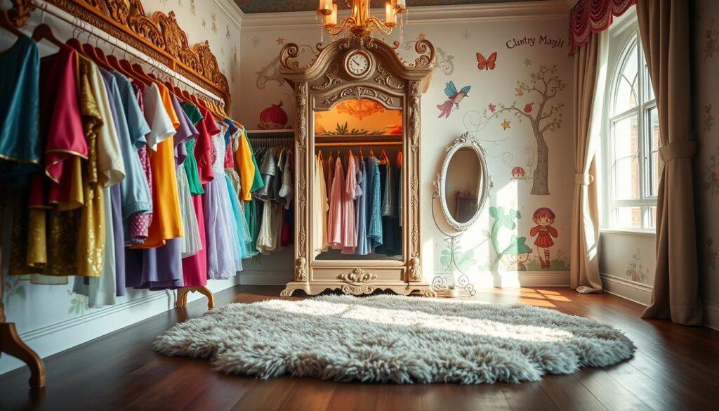 dress up playroom layout
